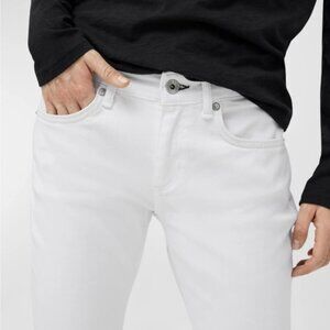 Rag & Bone Dre Capri White Jeans size 30 Skinny